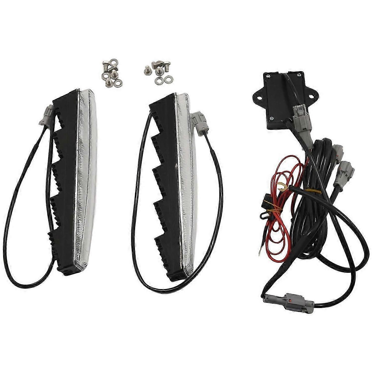 1Pair Front Bumper DRL LED Daytime Running Light for -,A