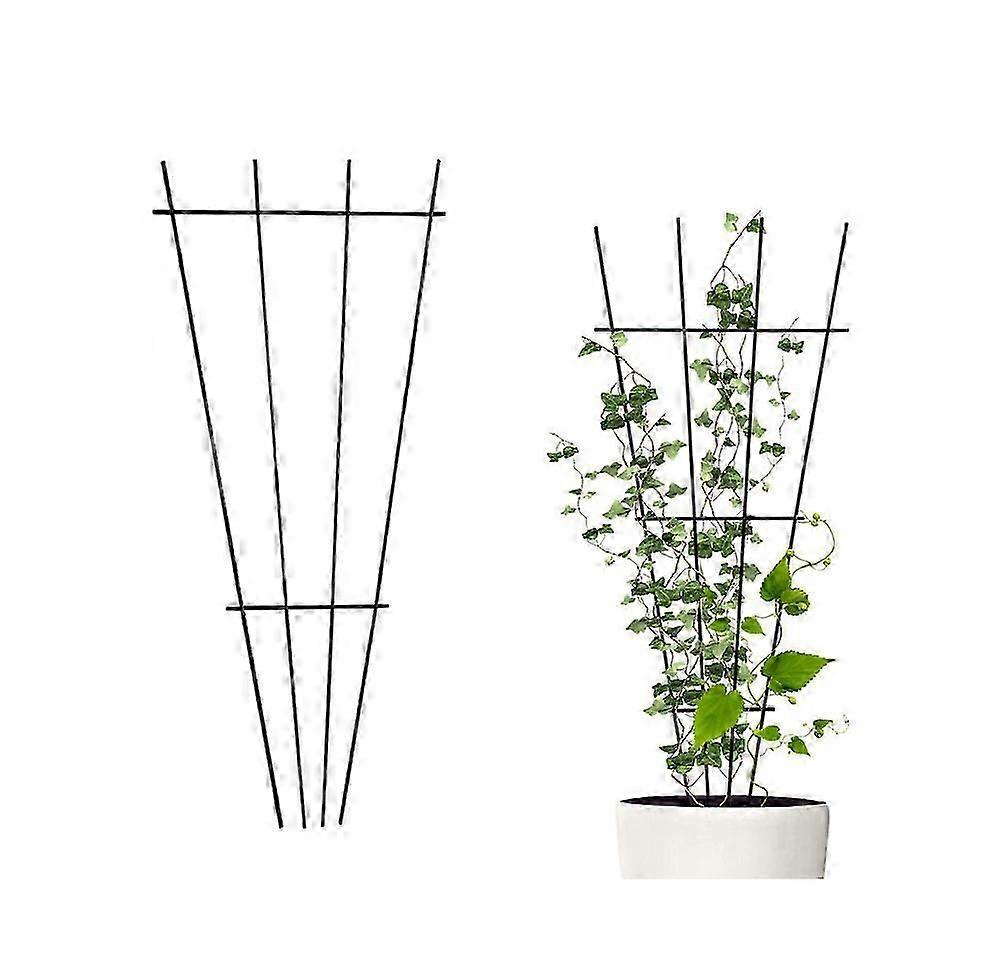 Plants climbing rack gardening ironwork partition Floral climbing rack rattan season support bracket fixed bar 18*40cm
