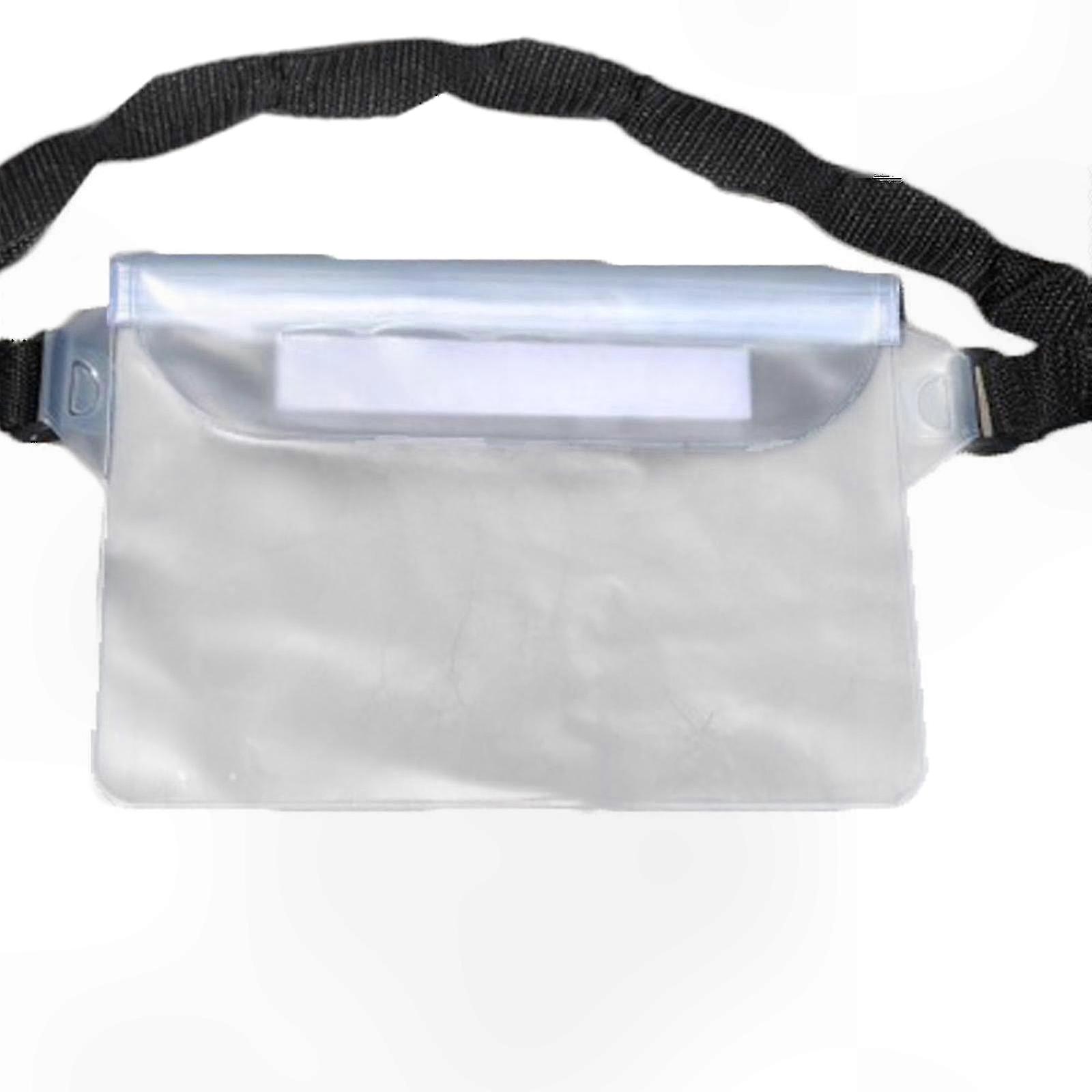 Waterproof PVC Swim Pouch with Waist Strap for Secure Storage