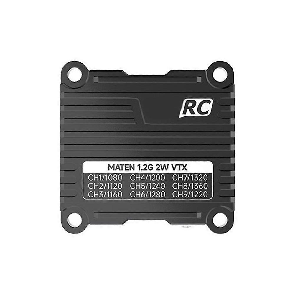 1.2G 2W VTX FPV Video Transmitter 5mW/400mW/800mW/2000mW/Pit Mode Switchable for Long Range FPV Drone