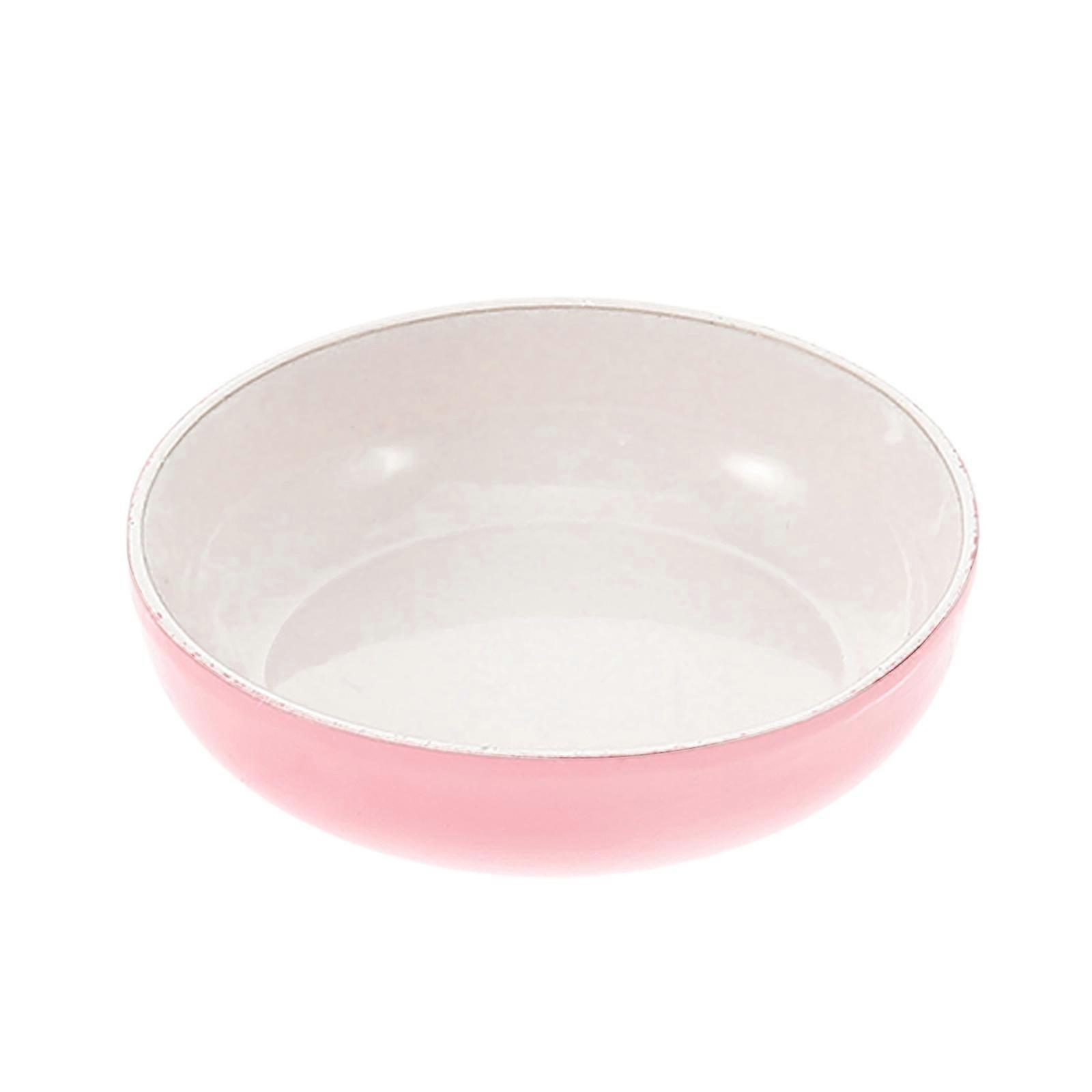 Dollhouse Kitchen Plate Miniature Tableware Indoor Play Decorative Use 5Pcs