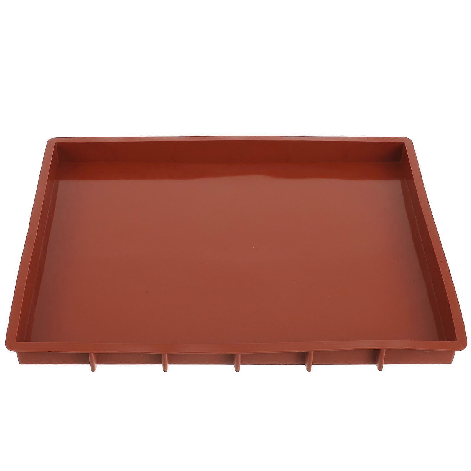 Rectangular Silicone Cake Mold Designed For Bread Lovers And Home Bakers 38x30cm 1Pack