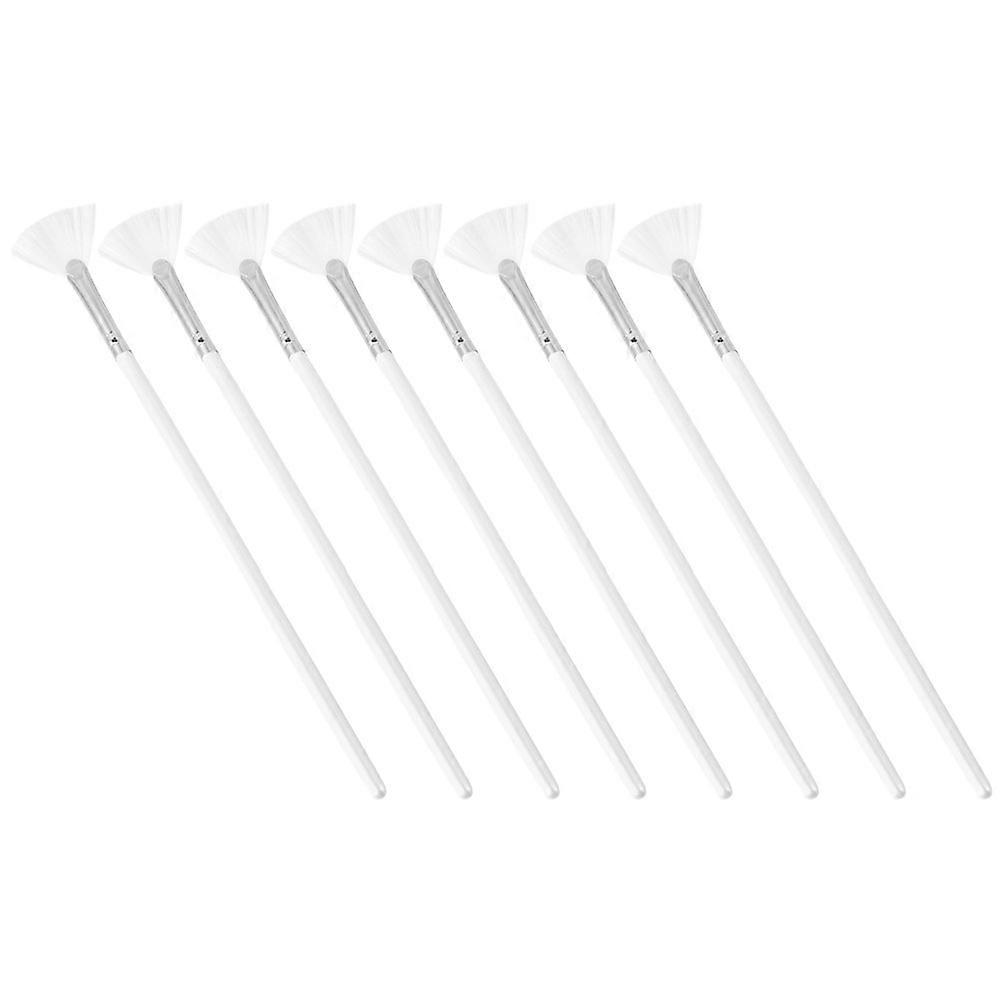 Makeup Brush Face Mask Brushes Fan-shaped Home Use 8Pcs