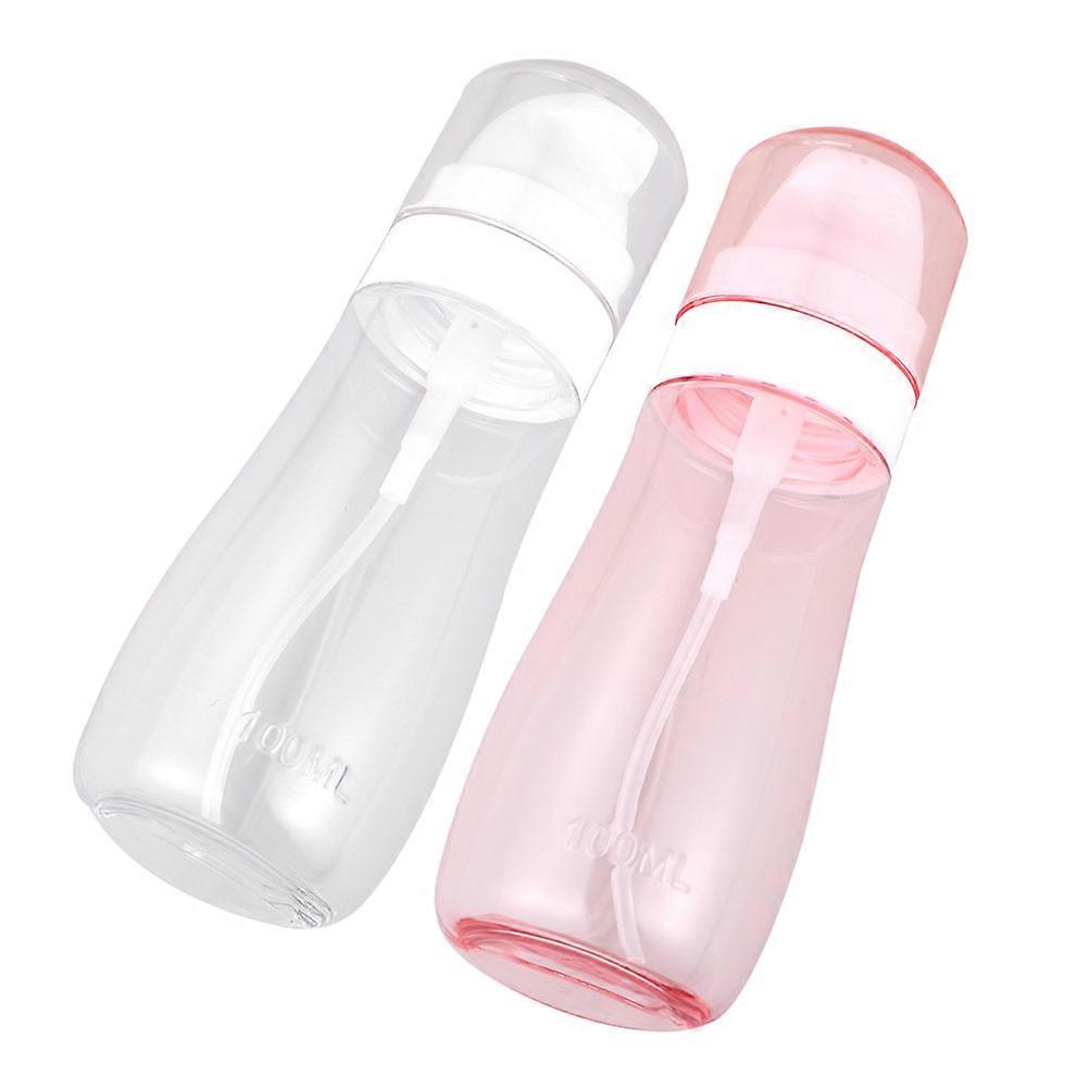 Travel Liquid Bottles Small Plastic For General Users 2Pcs