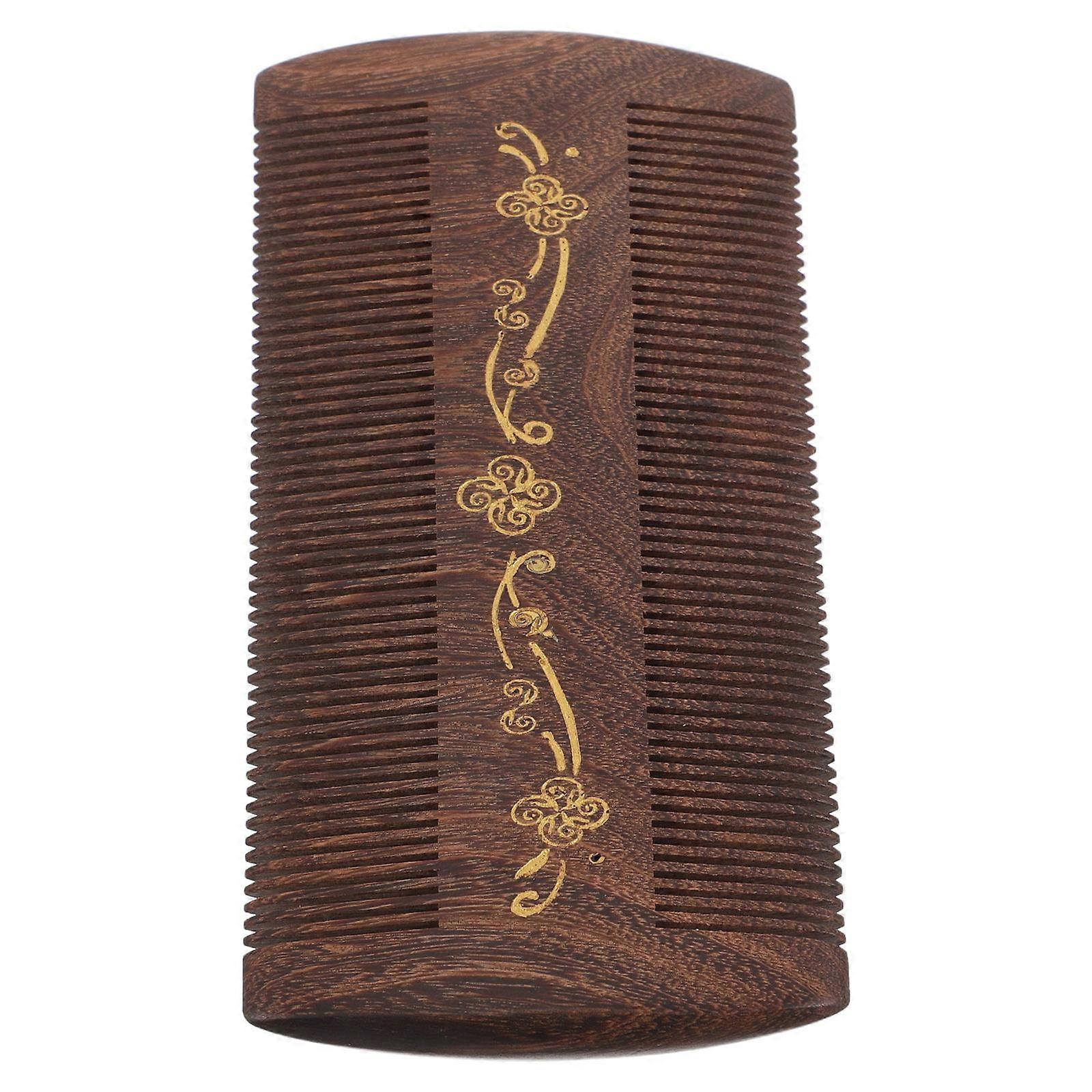Dandruff Comb Wooden Fine Tooth Comb 4Pcs for Scalp Cleaning At Home