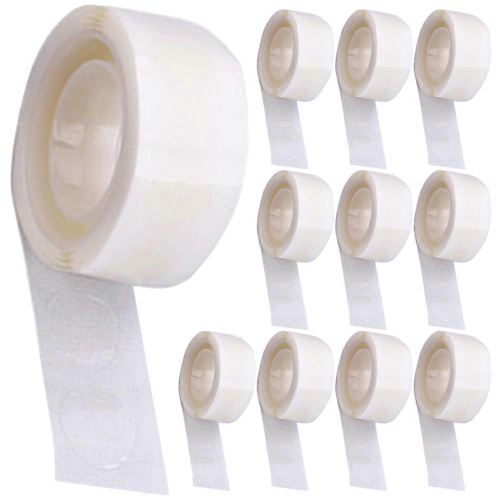 Transparent Clear Circle Stickers 54 Rolls 5X5CM Self-Adhesive For Balloon Applications Perfect For Store Organization And Housework