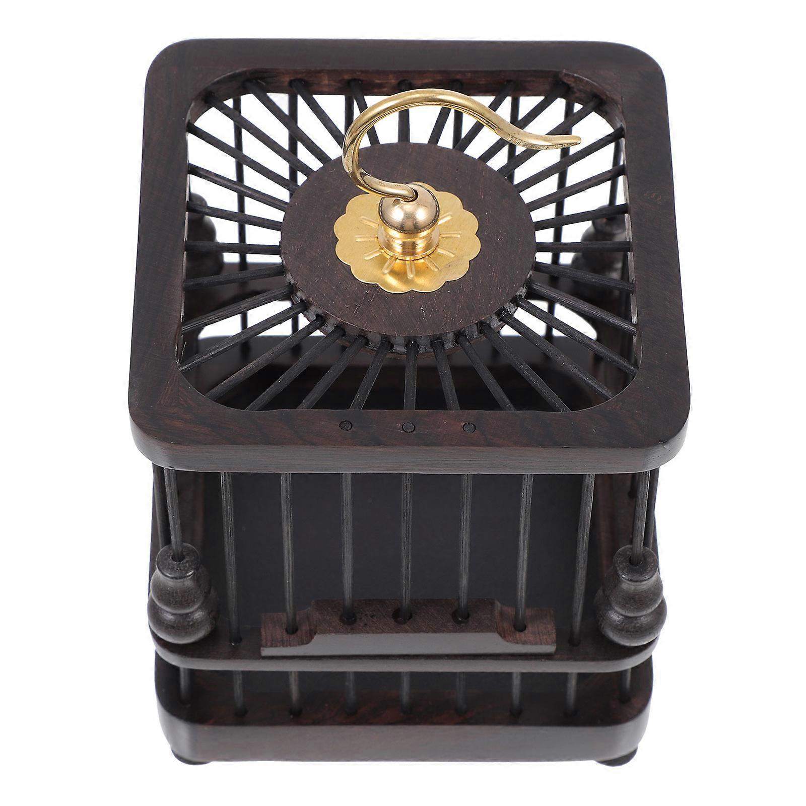 Ebony Cricket Cage Mini Holder for Insect Storage 1Pcs