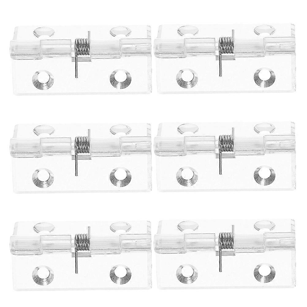 Invisible Door Self-Closing Hinge with Automatic Closing 6Pcs for Home Use