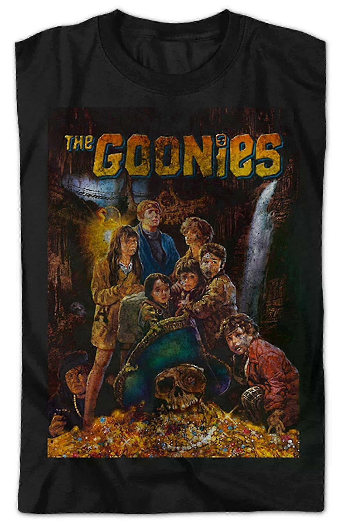 Distressed Poster Goonies T-shirt Rockinstone