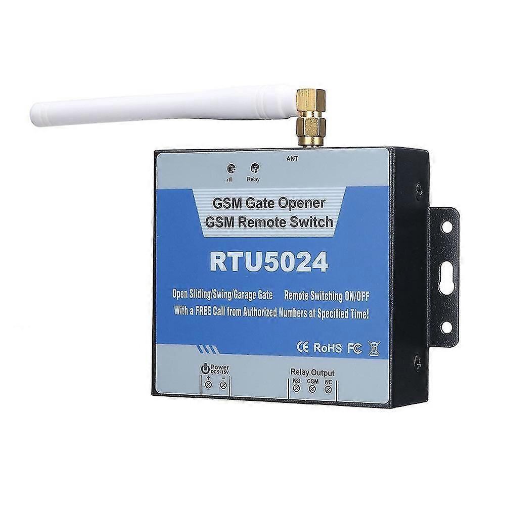Rtu5024 Gsm بوابة فتاحة الباب التتابع التبديل الهاتف المحمول باب التحكم عن بعد 850/900/1800/1900mhz
