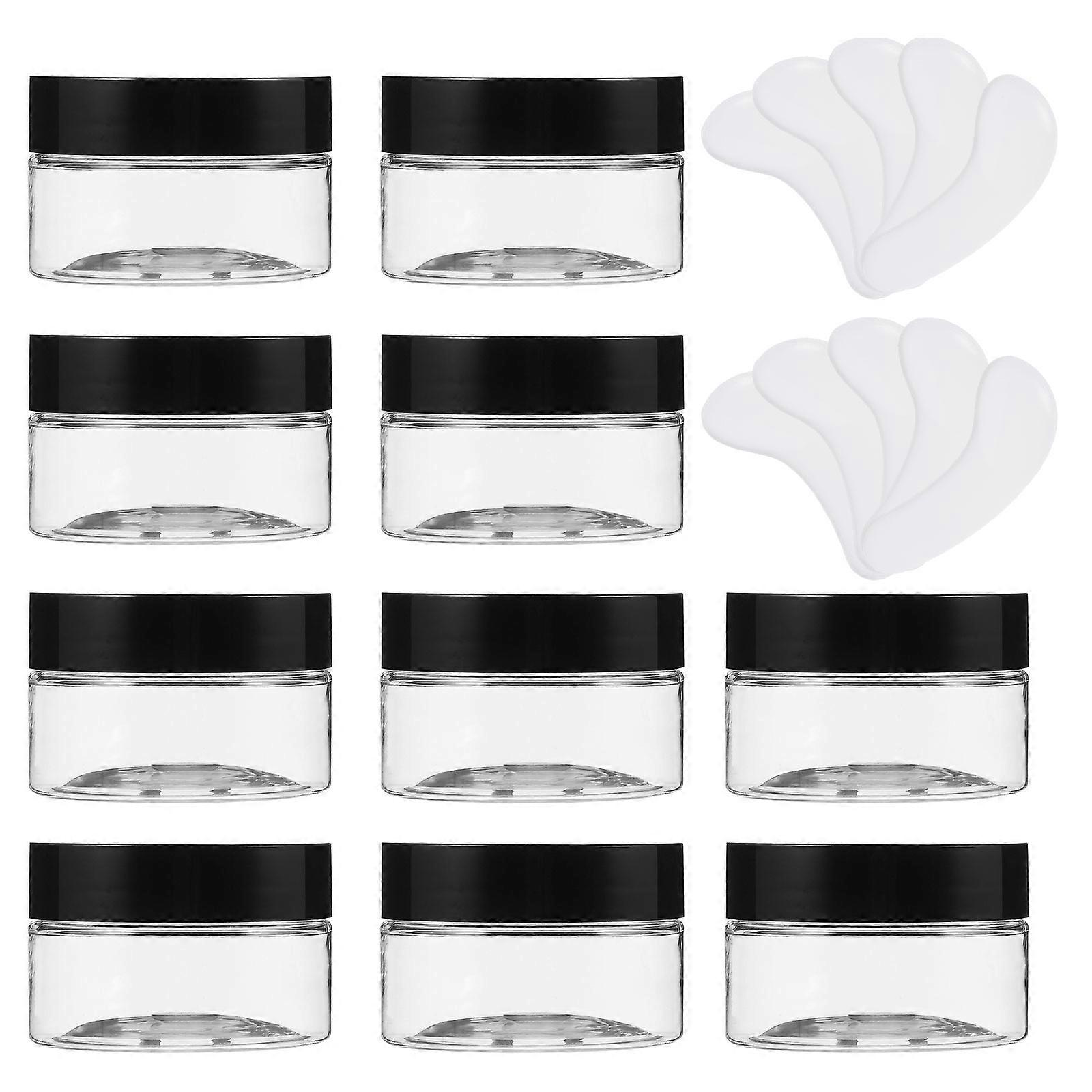 Cream Container Cosmetic Jar Empty for Storage 330Pcs Transparent Set