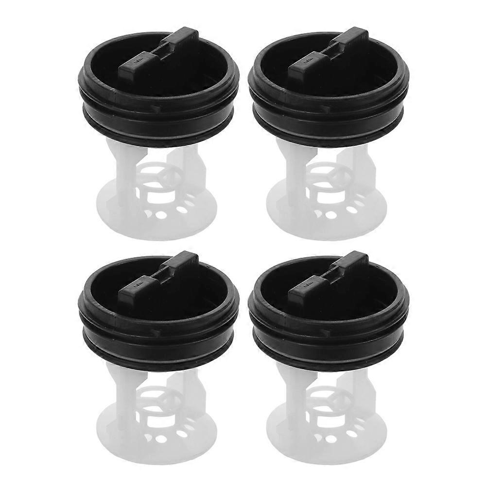 Pool Filter Plug Washer Drain Sealing Multi Color Clog Prevention 4Pcs For Household Users