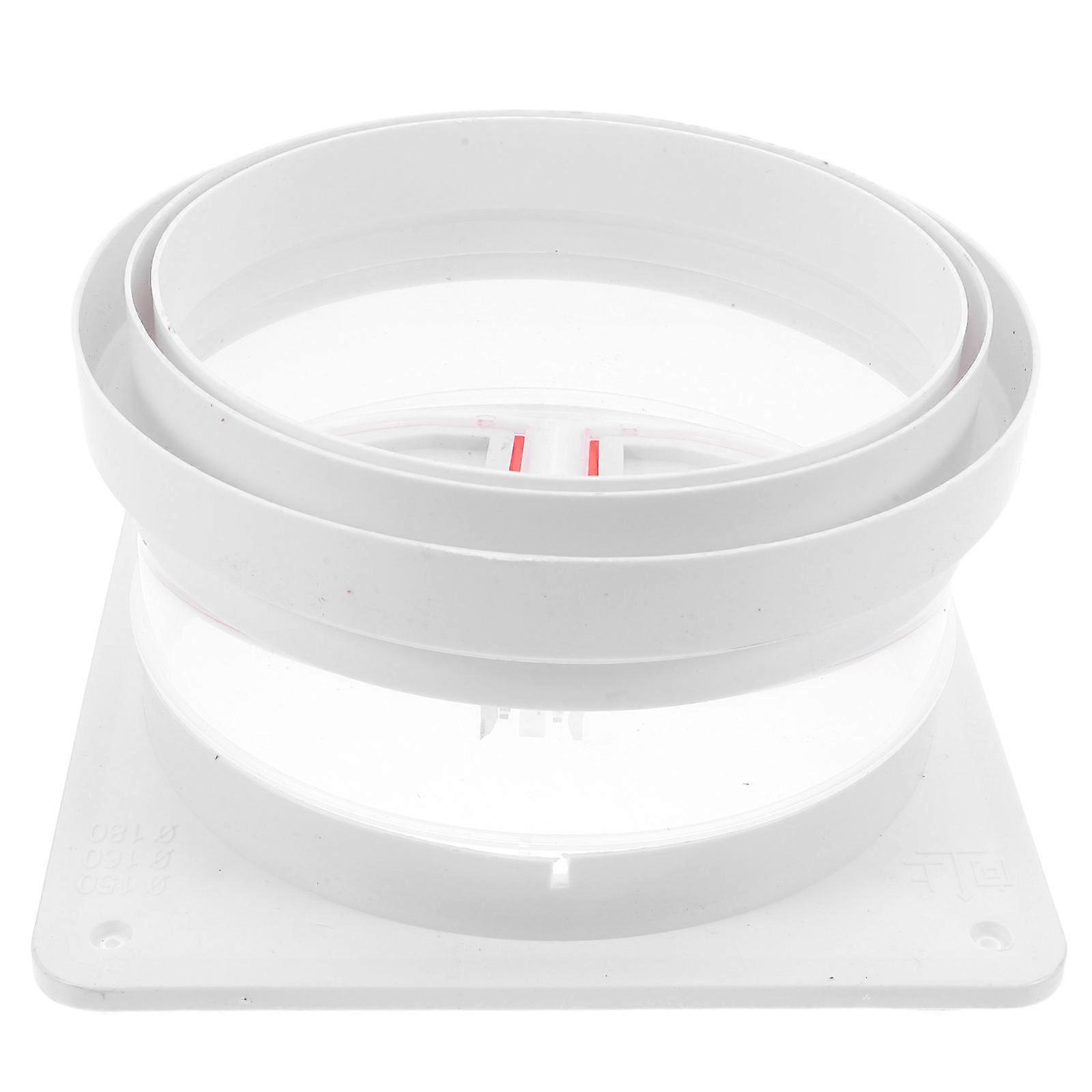 Kitchen Vent Check Valve 4Pcs Efficient Ventilation Solution With Universal Fit Heat Resistant White For Indoor Use