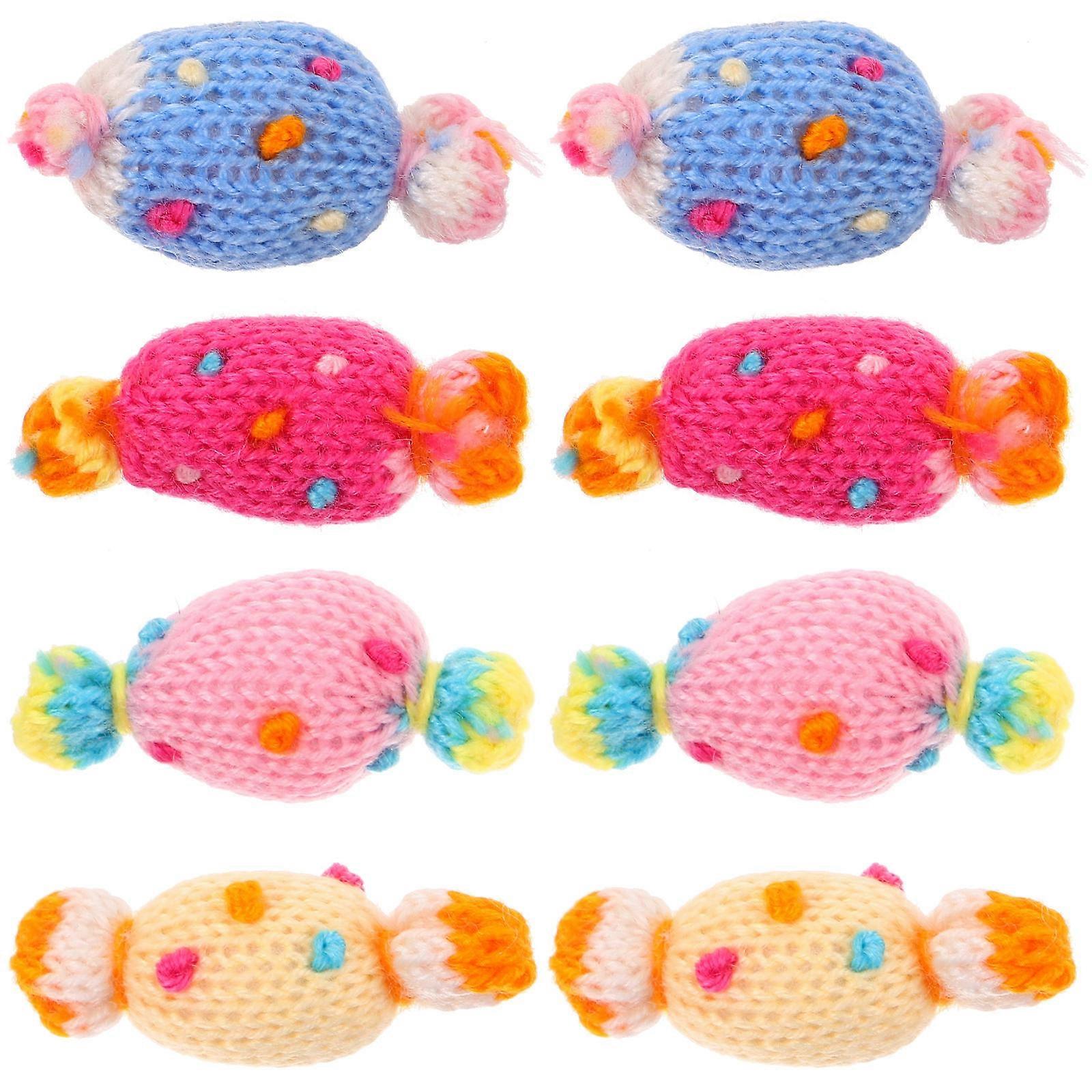 DIY Candy Ornament for Clothes Sewing with Thread Material 32Pcs