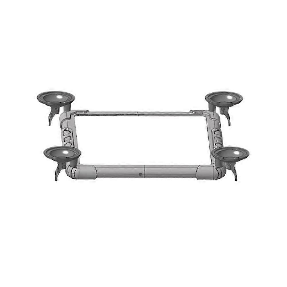 Protective case with silicone suction