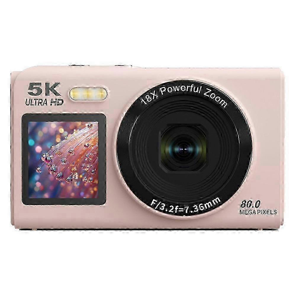 S150PRO Dual Screen Portable Digital Camera High Resolution CCD Selfie Camera, with 64G TF Card + Card Reader