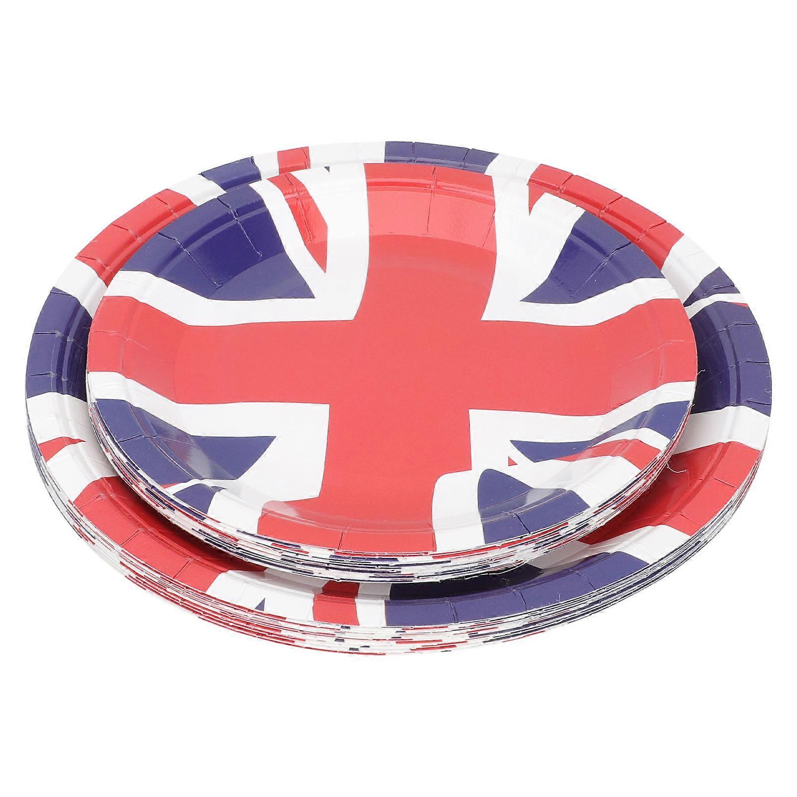 Union Jack Paper for Party Supplies 32Pcs