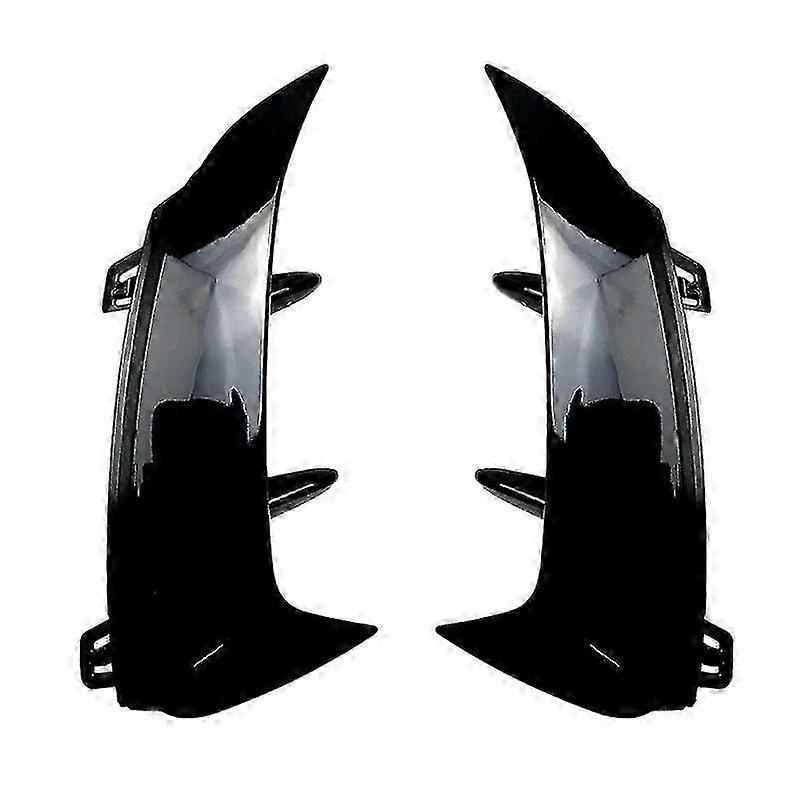 Glossy Black Rear Bumper Splitter Spoiler Rear Canard for a W177 A180 A200 A250 A45 2019+P202112241033 26s