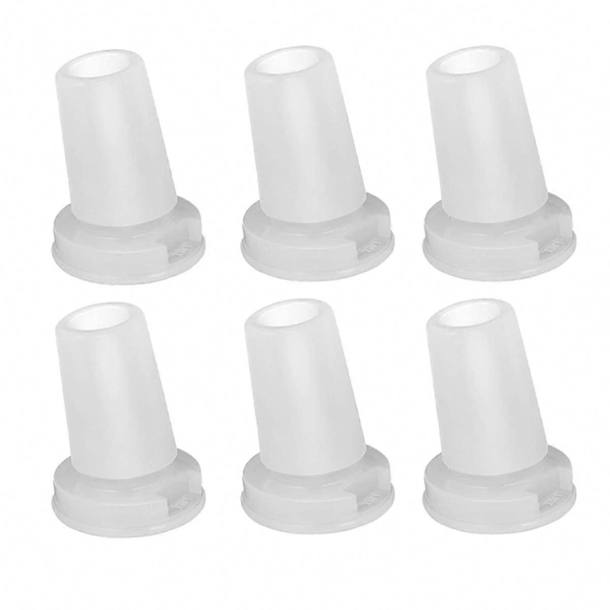6-Pack Silicone Water Bottle Bite Valve Replacement Moutiece