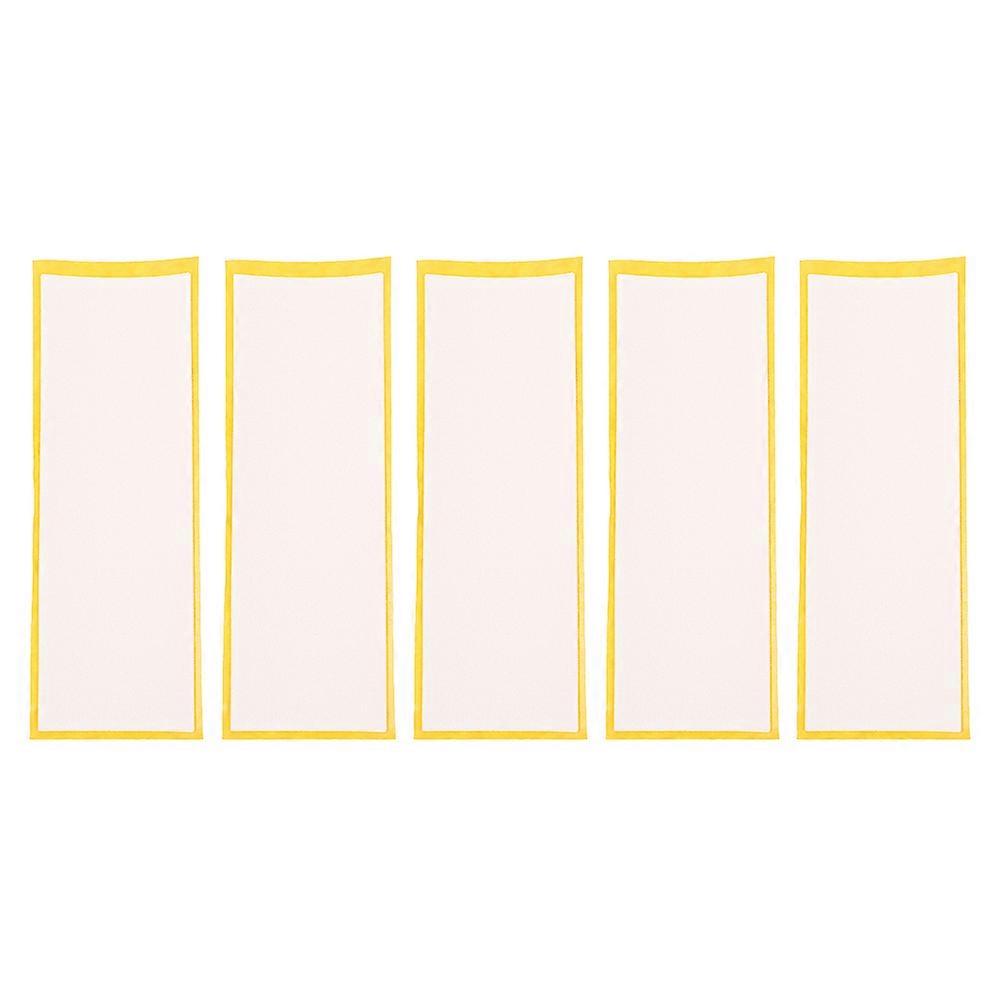 Mini Skateboard Grip Tape Foam Textured Surface Finger Protection Beginners Rectangular Shape 5Pcs