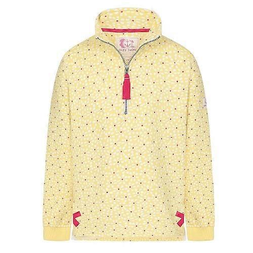 Lazy Jacks Girls Printed Quarter Zip Sweatshirt