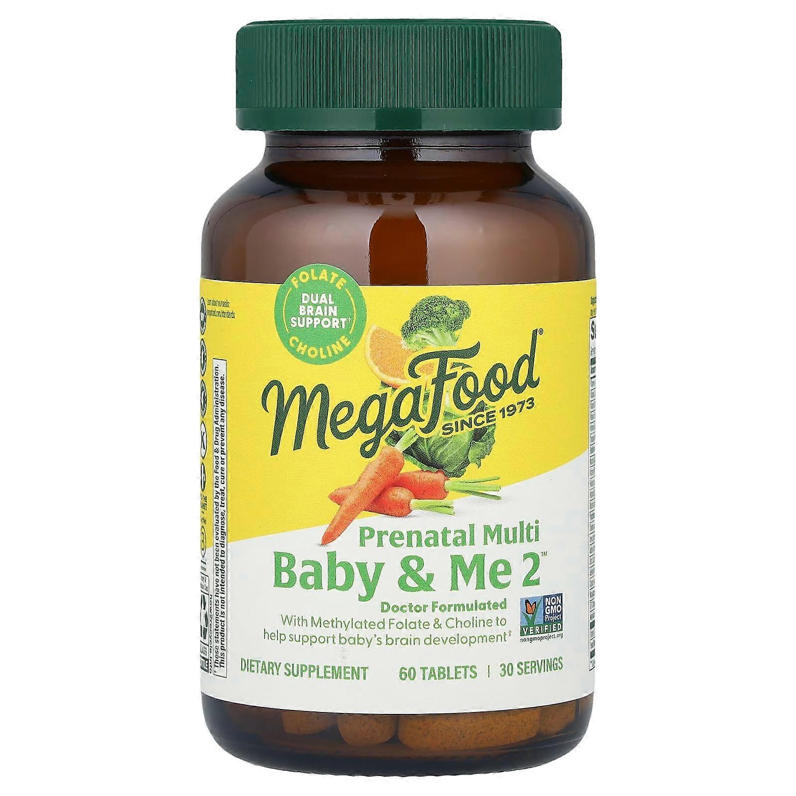 Baby & Me 2, Prenatal Multi, 60 Tablets