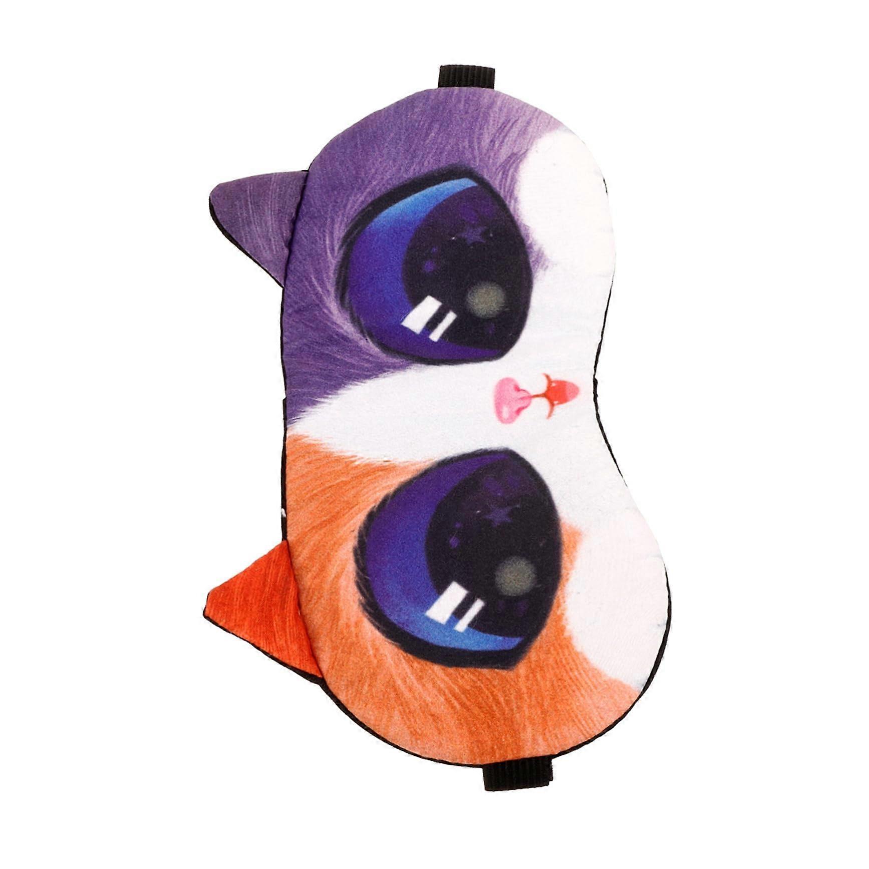 Delicate Eye Mask For Teens Breathable Sleep Mask With Adjustable Elastic Strap Contoured Fit Light Blocking For Travel