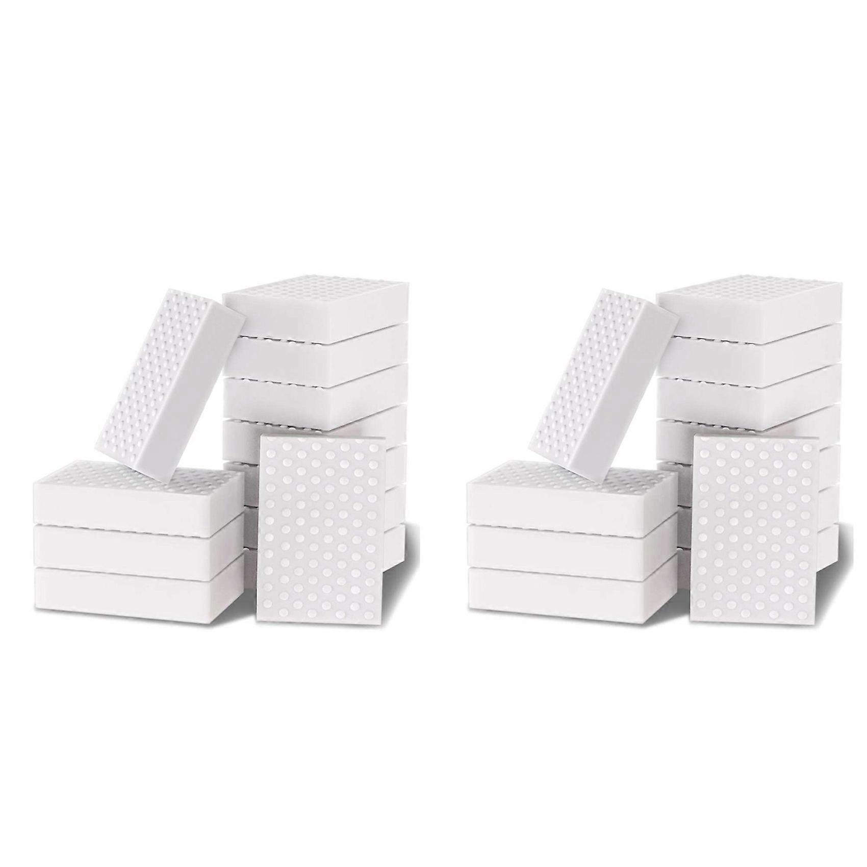 72PCs Magic Sponge High Density Compressed Cleaning Melamine Eraser Kitchen Bathroom Sofa Cleaning