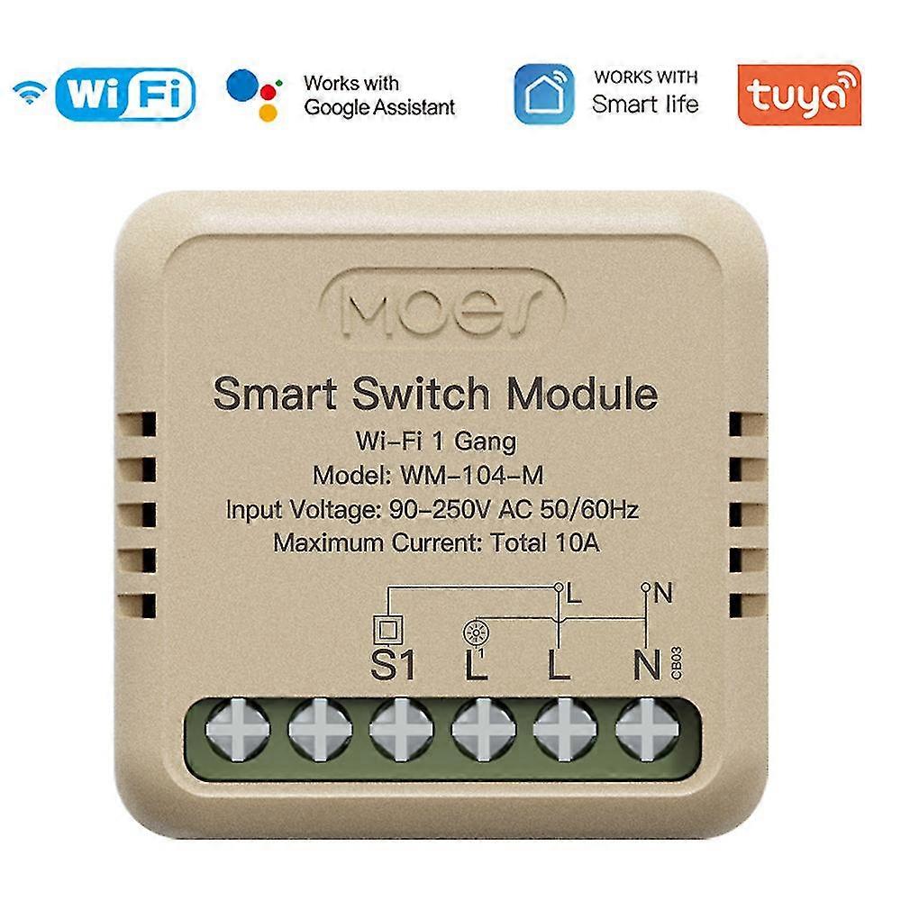 2025 Tuya Wifi Intelligent Switch Dimmer Diy Module Light Switch