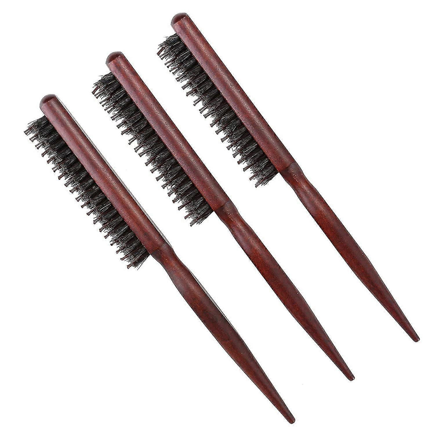 3 Boar Bristle Brushes