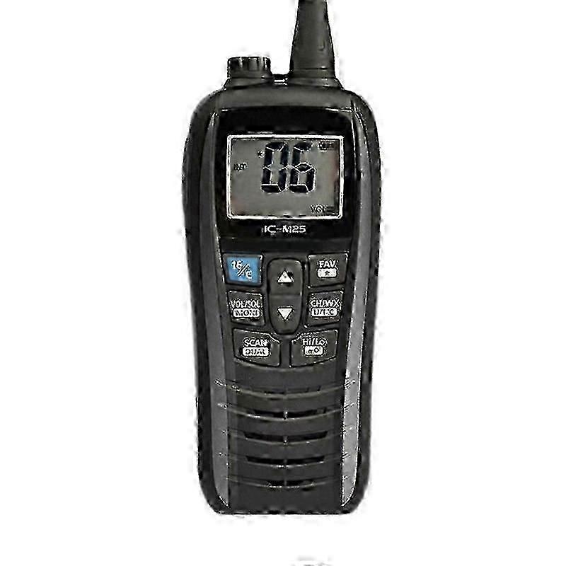 IC-M25 مقاوم للماء VHF الراديو البحري العائمة جهاز الإرسال والاستقبال