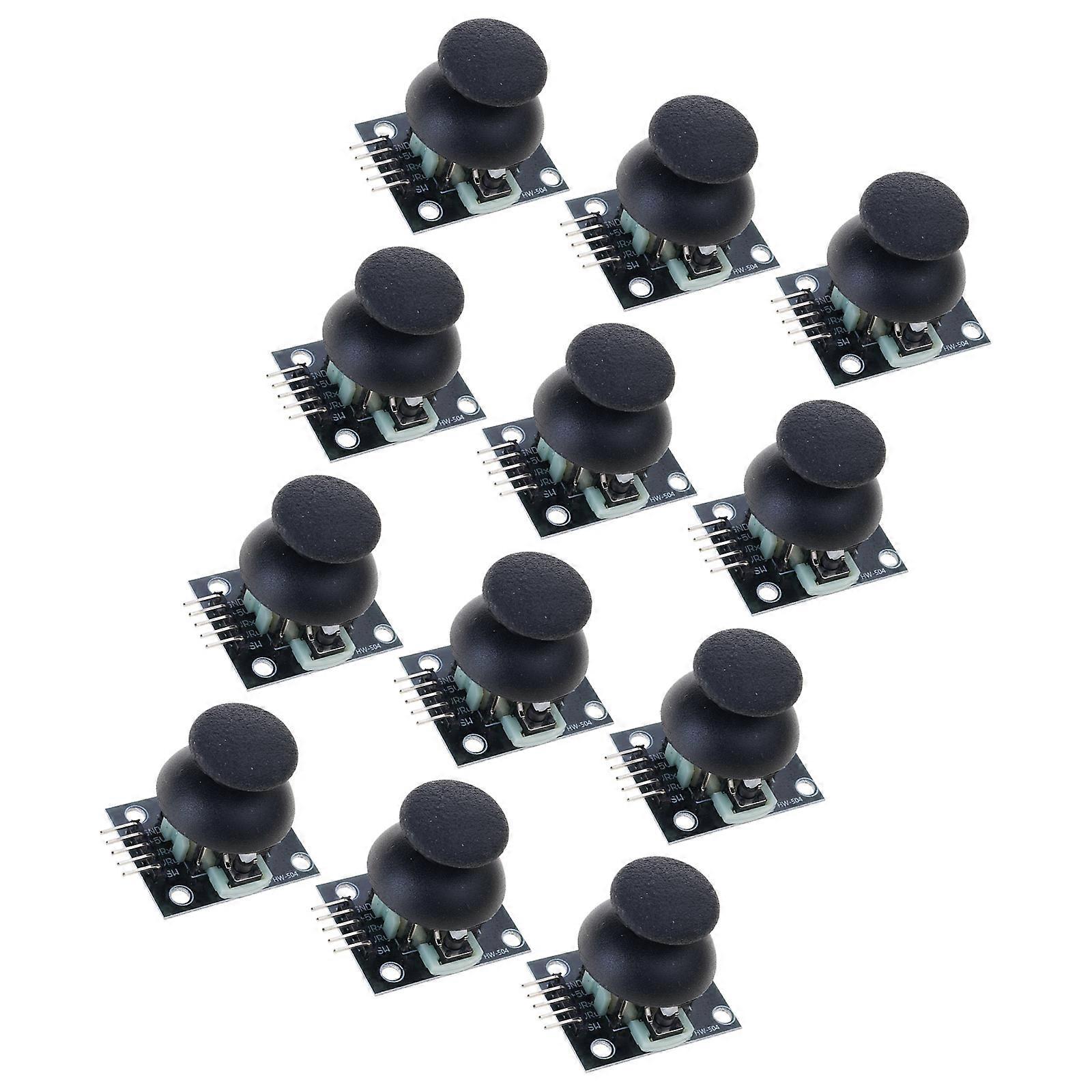 Pack Of 6/12 Two Axises Joysticks Sensorings Module Control Stick Sensorings Board For Controllers Multicolor