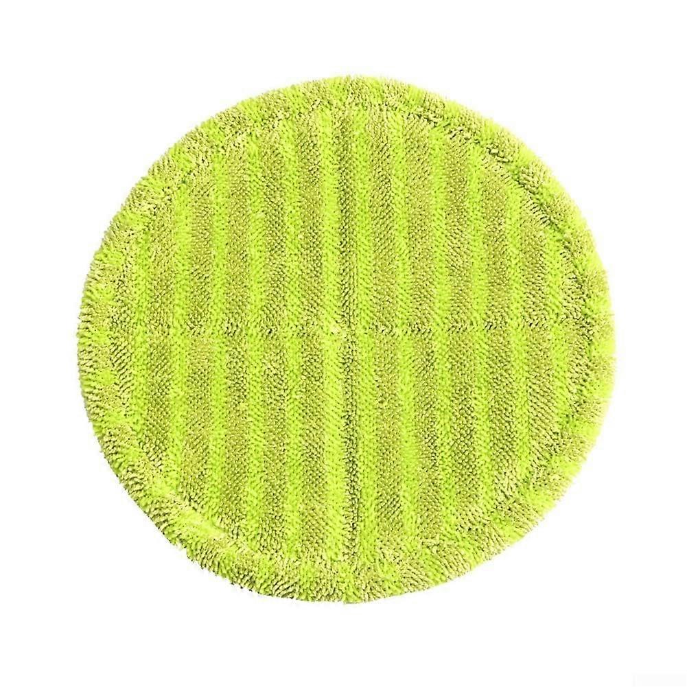 Round Edge Replacement Mop Cloth Pads 16cm Microfiber Washable Reusable For Electric Mop Compatibility 12 Pack