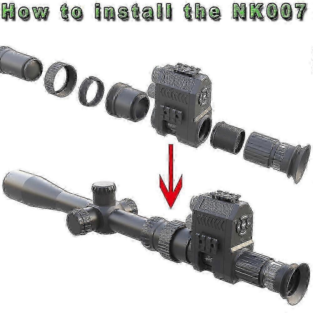 Megaorei Digital Night Vision Monocular with 200-400m IR Scope