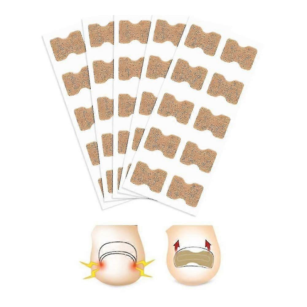 10/50 Pcs Toenail Correction Patch Glue Free Pedicure Tools Toenail Ingrown Patch Corrector B