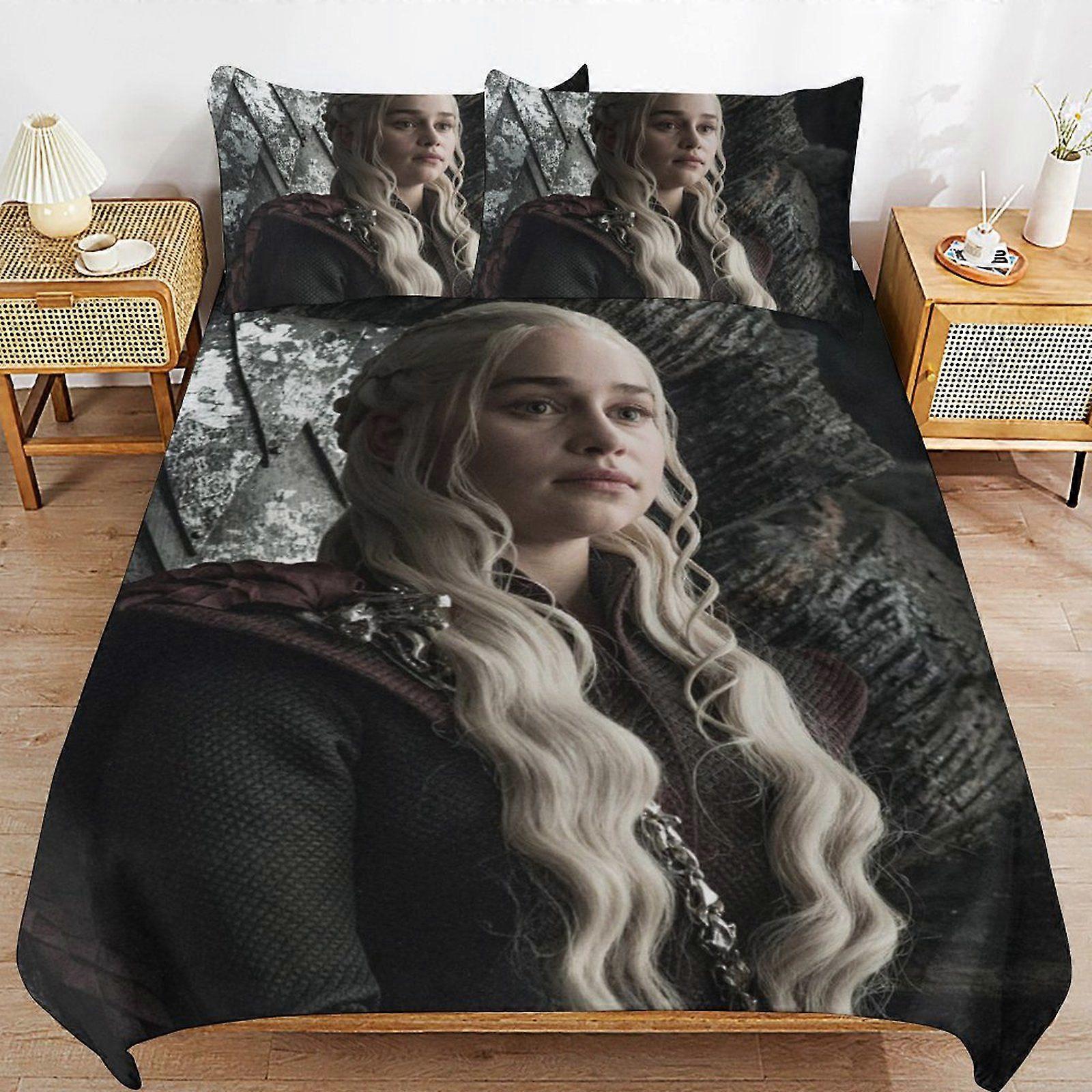u157 Game of Thrones Machine Washable Easy Zip Soft Bedding Support Consistent Layer Duvet Cover Sets Choice n157