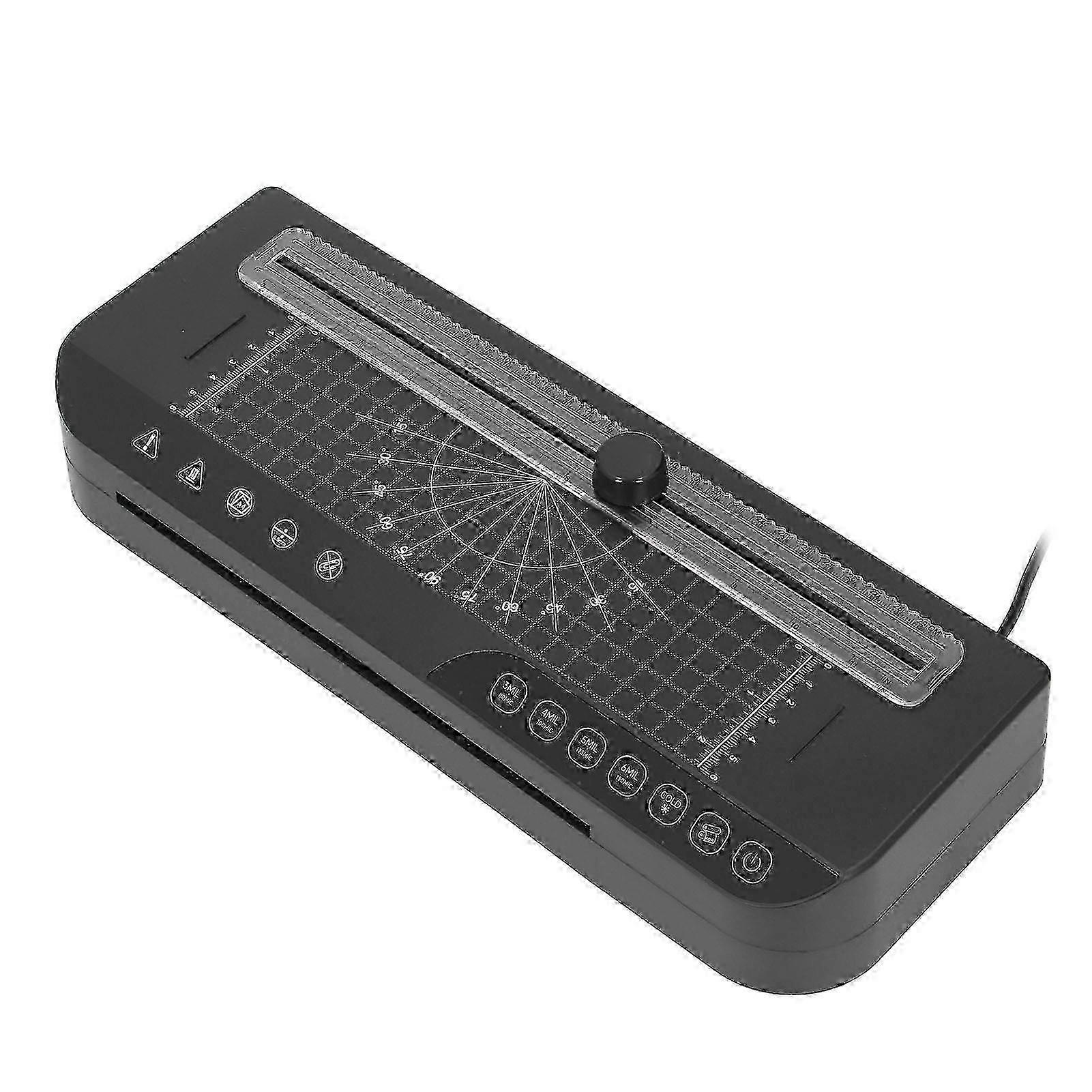 Compact Laminator with Trimmer Office Laminating Machine for Below A4 Photo Menu Document Drawing 320mm/min FN338 EU Plug AC220-240V