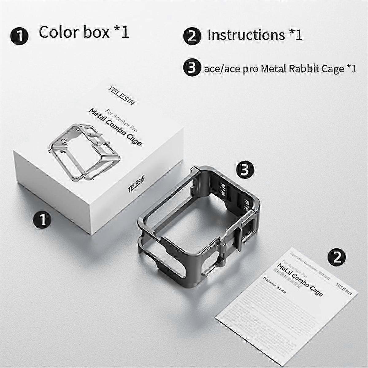 Camera Cage for Shadowstone PRO VQR Cage: Protective Bezel Accessory with Quick Release Feature