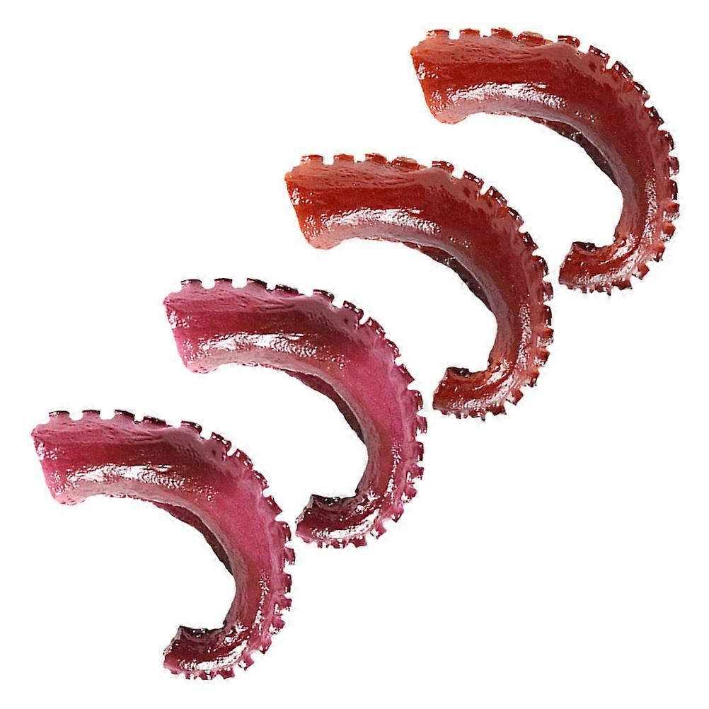 Lifelike Octopus Model Artificial Octopus Tentacles for Decor 4Pcs
