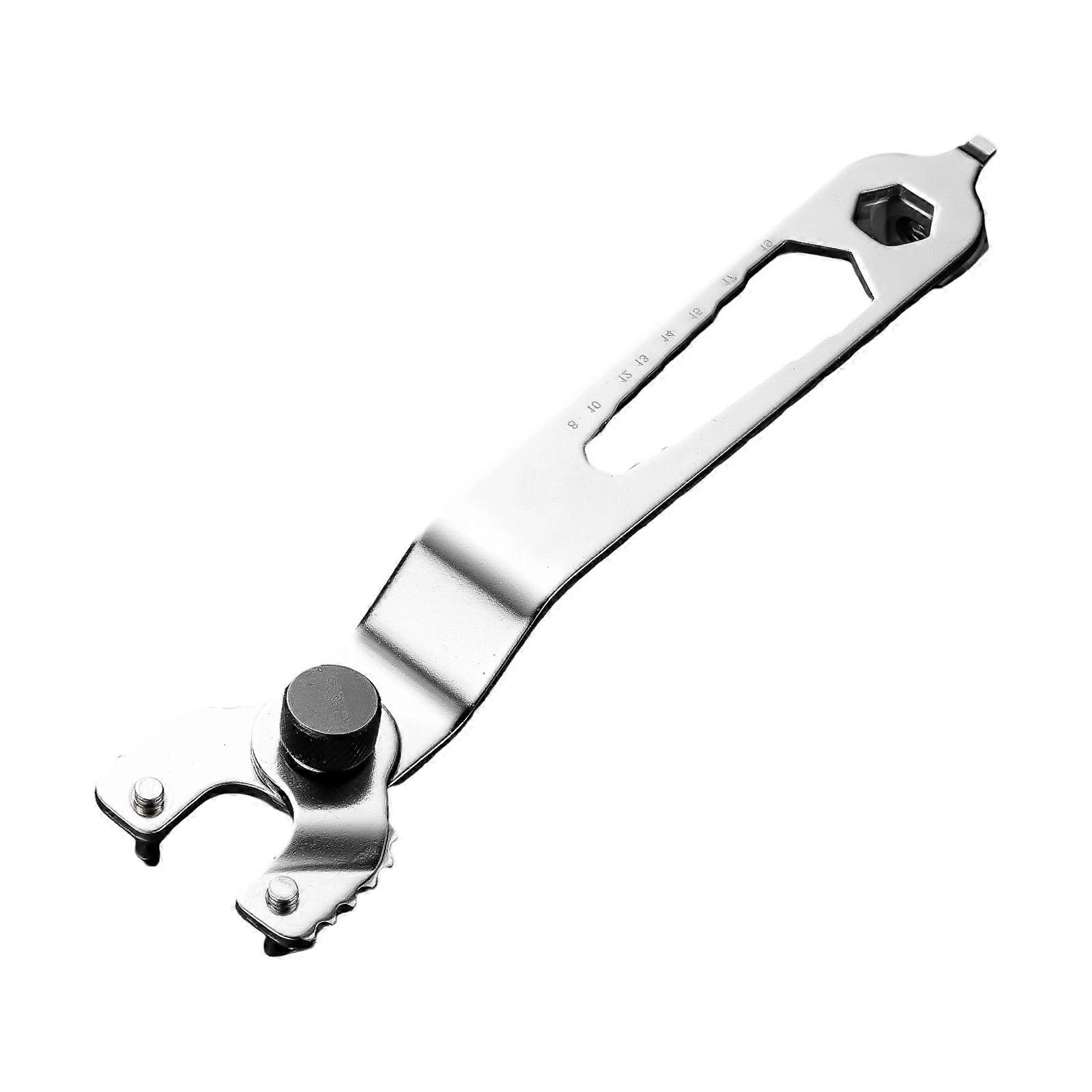 12 In 1 Adjustable Multi Function Angle Grinder Wrench Spanner Tool For Mechanics Various Nut Bolt Size Ergonomic Handle Multicolor