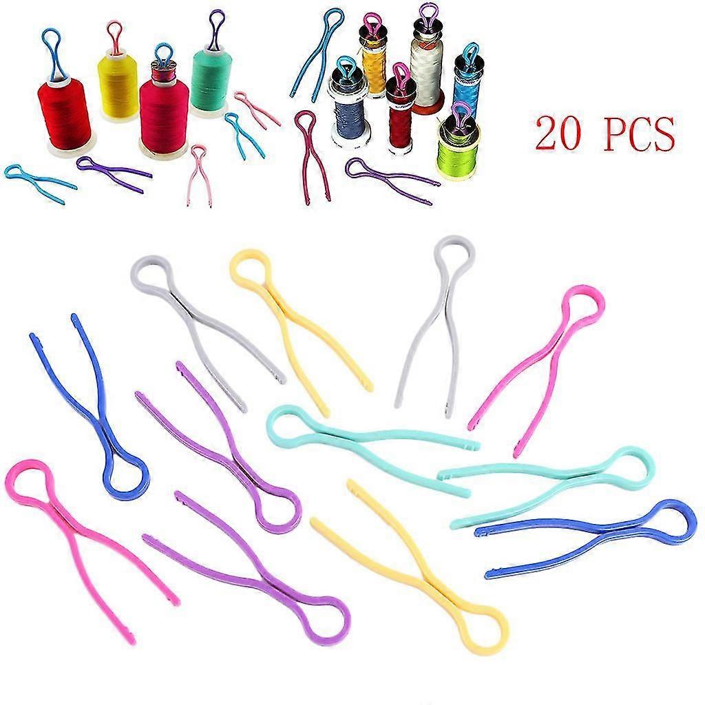 20 Pcs Bobbin Keep Your Bobbin Threads Matched Up With Your Thread 6 Colour