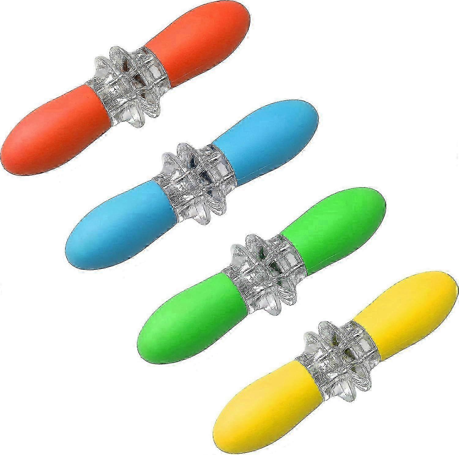 4 Pairs Corn Holders, Corn on The Cob Skewers Stainless Steel Corn Holders Fork Skewers with Silicone Handle