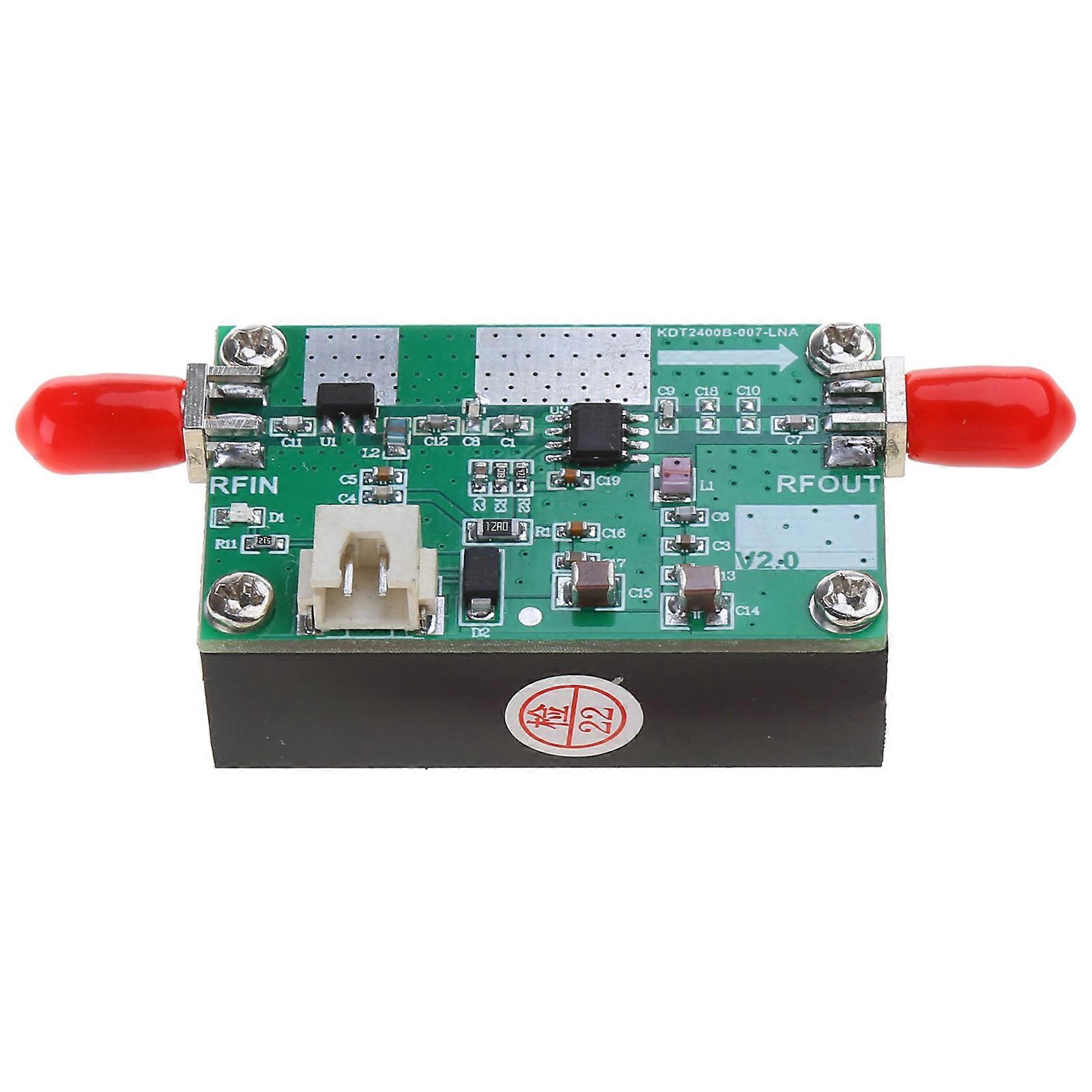 RF2126 RF Power Amplifiers 1500‑2600MHz 2.4GHZ 1W Amplifiers with Heatsink 50Ω Inputs Outputs Impedances Multicolor