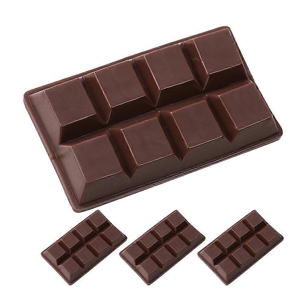 Valentine's Day Small Chocolate Model for Decoration 4Pcs PVC