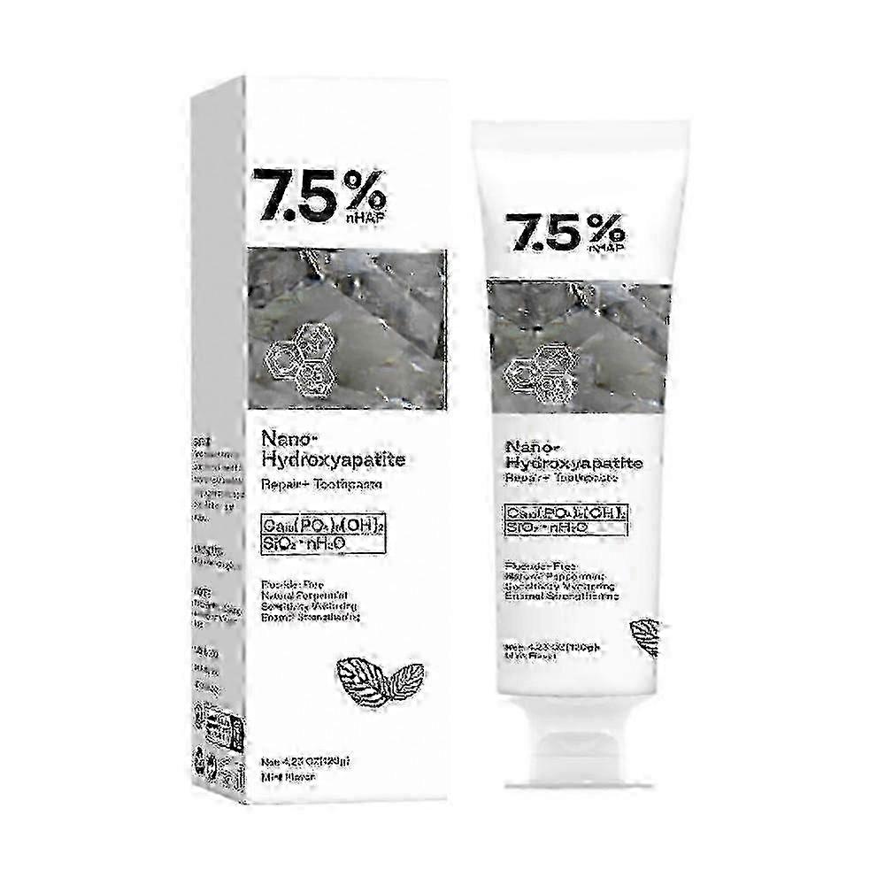 1-3x 7.5% Hap Nano-Hydroxyapatite Toothpaste Remove Deep Clean For Sensitive Teeth