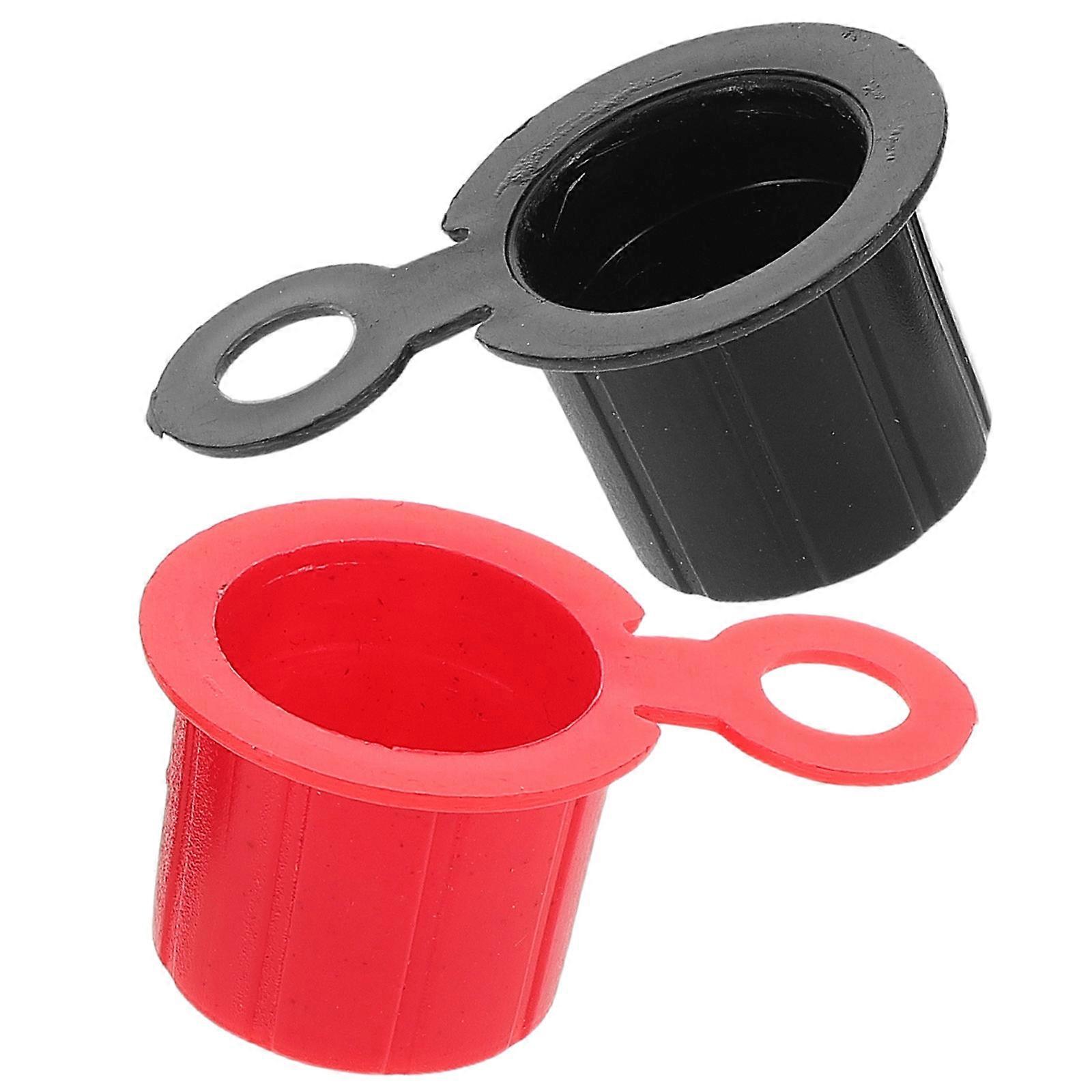 Assorted Color Electric Battery Caps for Terminal Insulation 1Pair Plastic