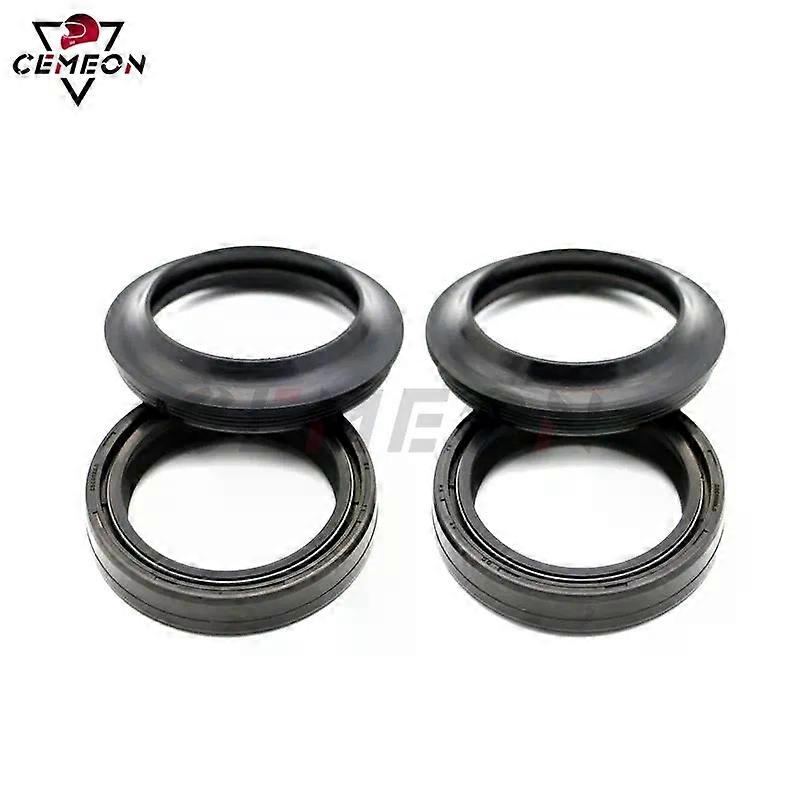 Fork seal For  DL650 A V-Strom ABS 07-17 GSX1250FA 10-17 Motorcycle front shock absorber front fork oil seal and dust cap