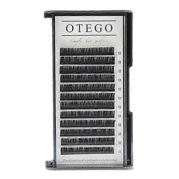 Single lashes - D 0.15, 7-16mm Black 10mm
