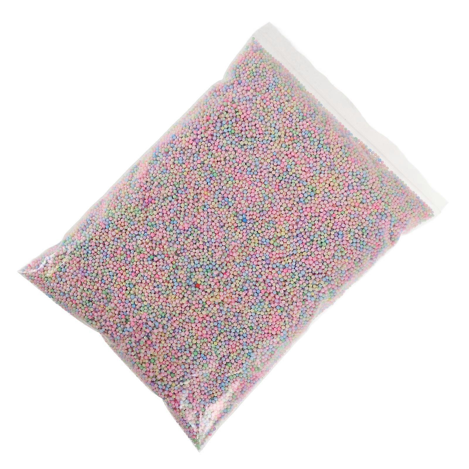 Colored Foam Beads Polystyrene for DIY Craft Filling 50 Gram Pack