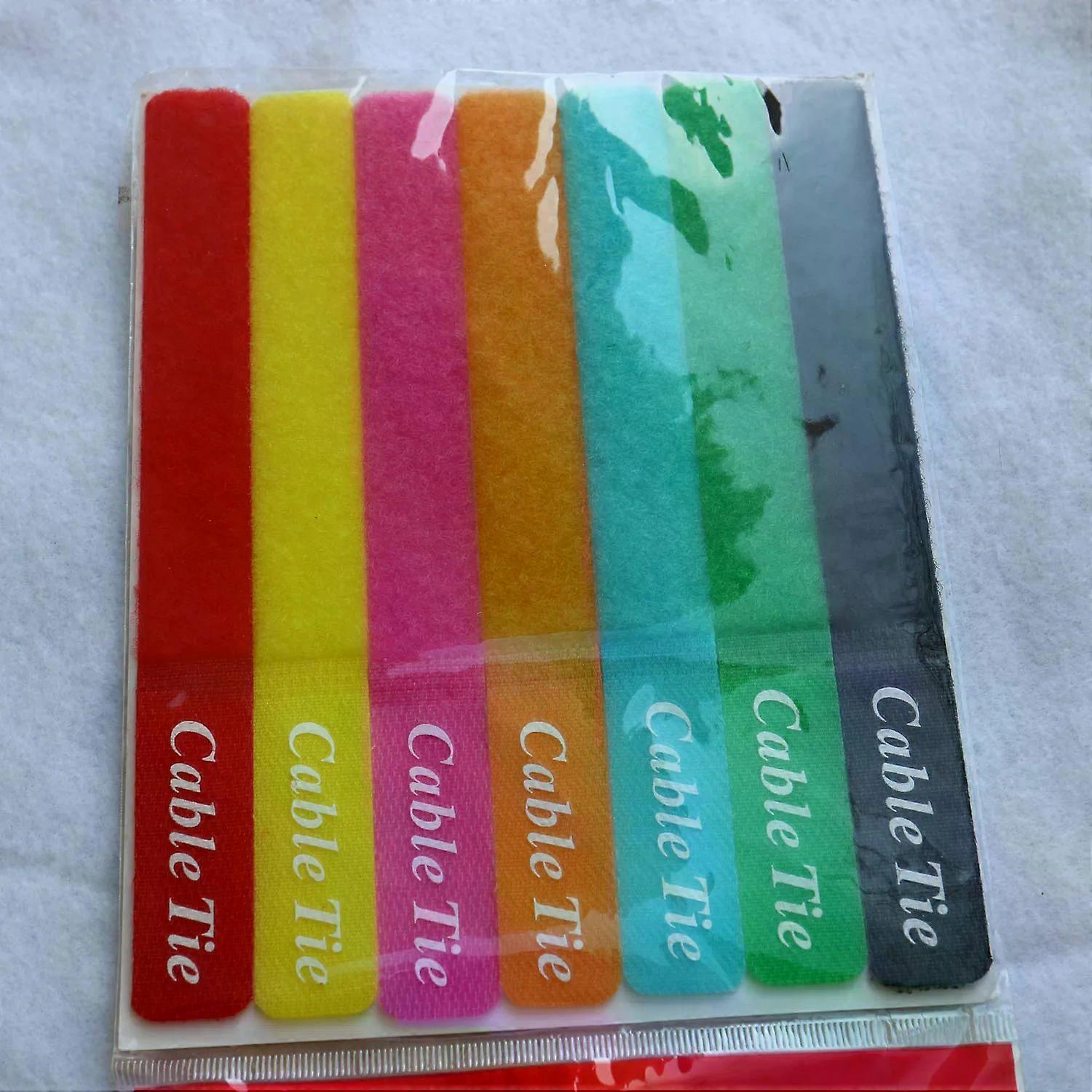 Reusable nylon Fastener luggage Ties with buckle 5cm*0.5M/1meter Hook and Loop fastening sticky tape straps cable managment